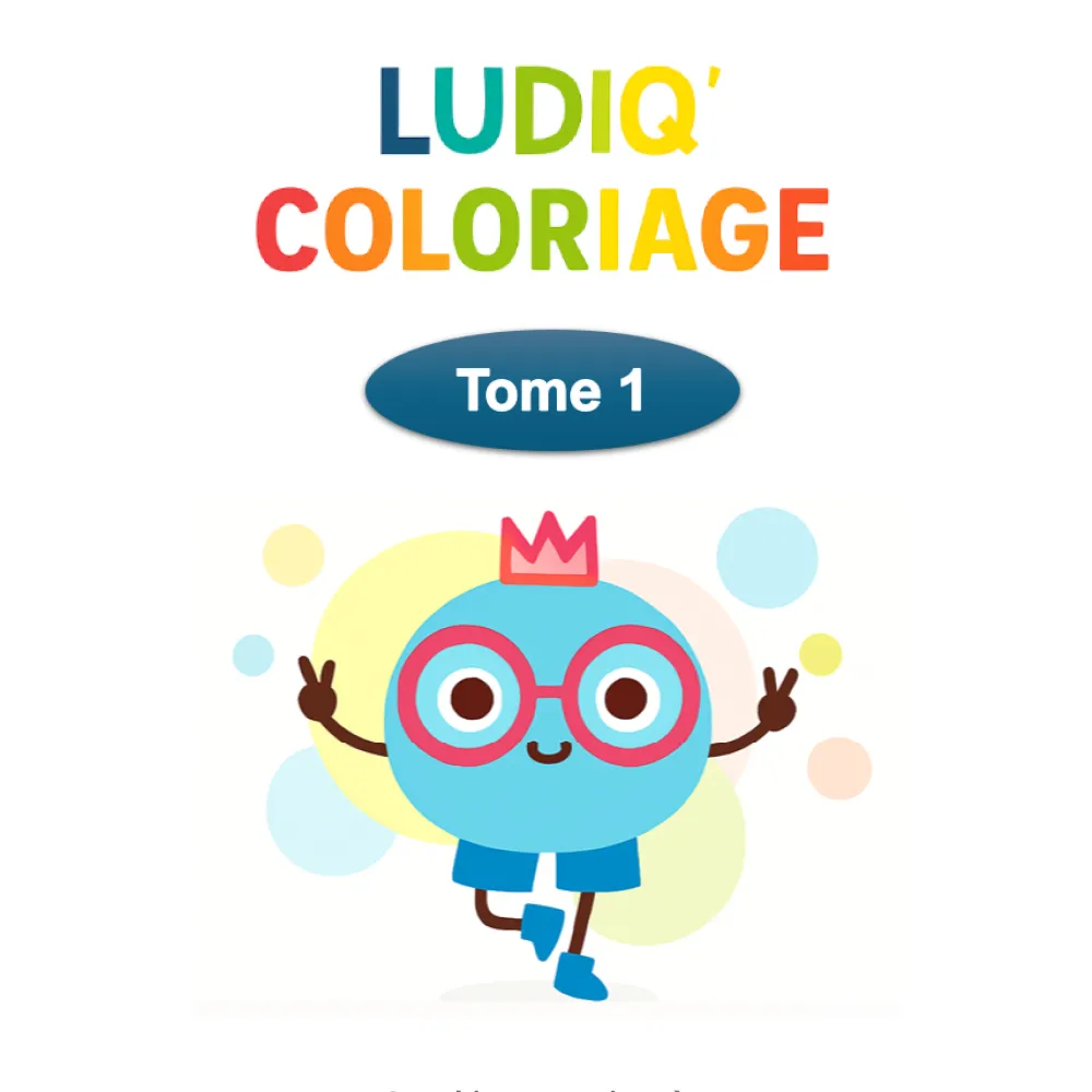 Cahier coloriage Ludiq family tome 1