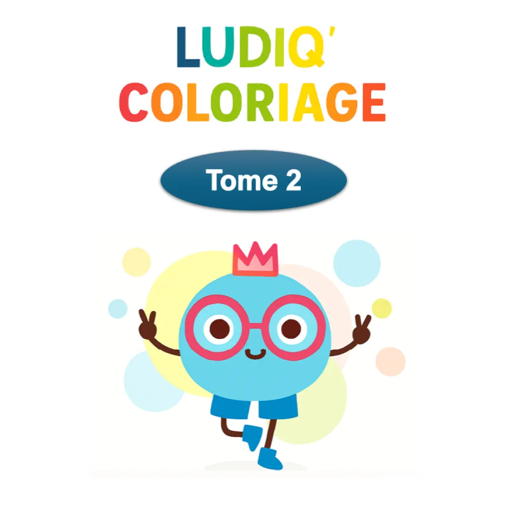Cahier coloriage Ludiq family tome 2